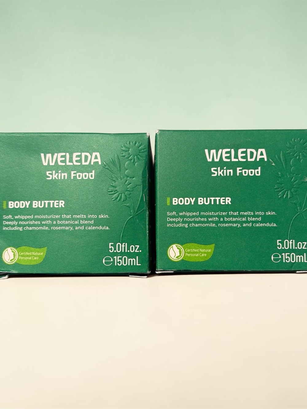 Weleda Skin Food Body Butter 5.0 fl oz Lot of 2